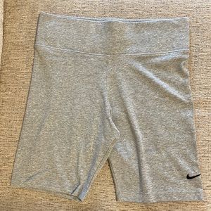 Nike high waisted bike shorts